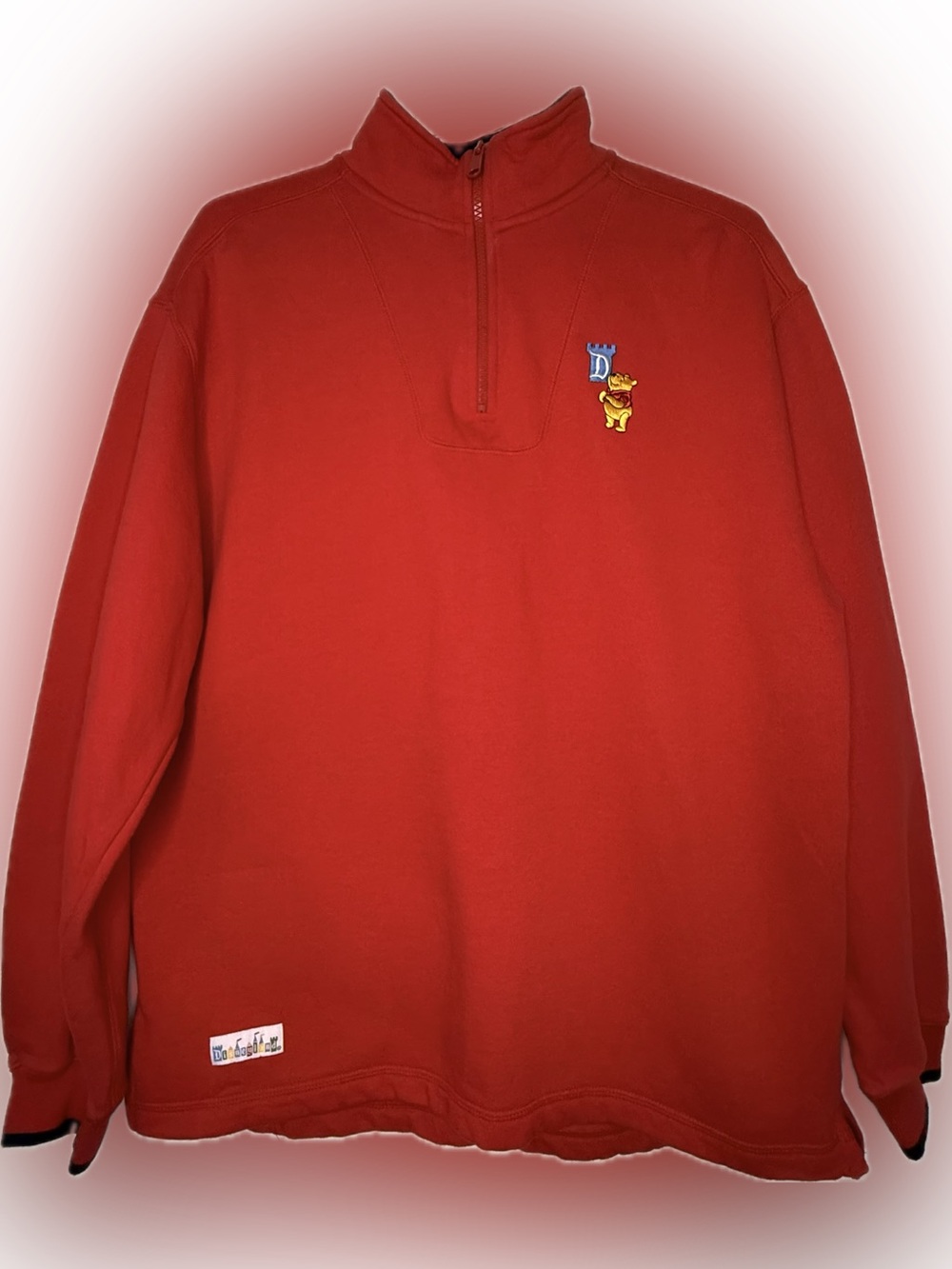 VINTAGE 90’s Winnie The Pooh Zip-Up Sweater Adult Size Medium